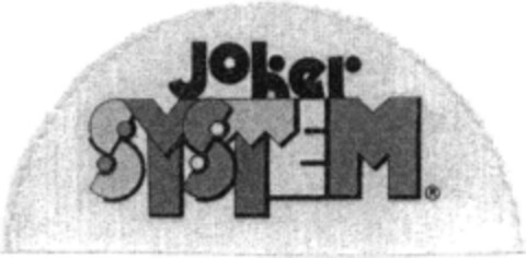 Joker SYSTEM Logo (DPMA, 16.01.1993)