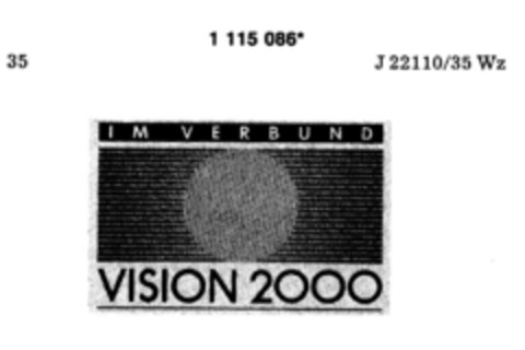 IM VERBUND VISION 2000 Logo (DPMA, 30.07.1987)