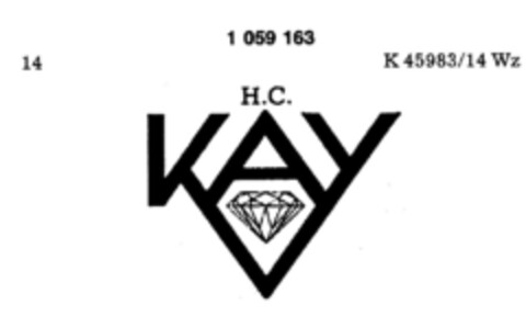 H.C. KAY Logo (DPMA, 07/12/1983)