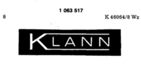 KLANN Logo (DPMA, 30.07.1983)
