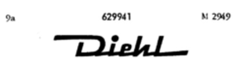 Diehl Logo (DPMA, 09/13/1951)