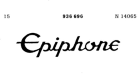 Epiphone Logo (DPMA, 29.04.1974)