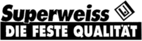SUPERWEISS DIE FESTE QUALITÄT Logo (DPMA, 13.02.1992)