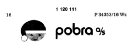 pobra a/s Logo (DPMA, 09/27/1986)