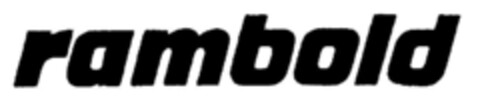 rambold Logo (DPMA, 08/20/1981)