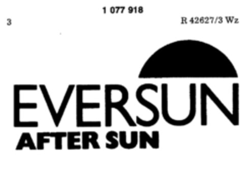 EVERSUN AFTER SUN Logo (DPMA, 08.12.1984)