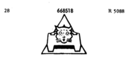 668518 Logo (DPMA, 11.08.1953)