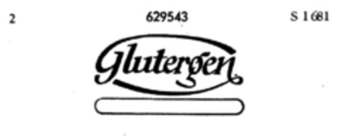 Glutergen Logo (DPMA, 06.08.1951)