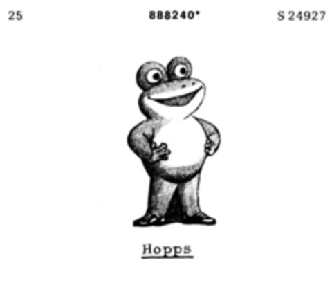 Hopps Logo (DPMA, 03.11.1971)