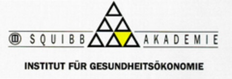SQUIBB AKADEMIE INSTITUT FÜR GESUNDHEITSÖKONOMIE Logo (DPMA, 18.11.1989)