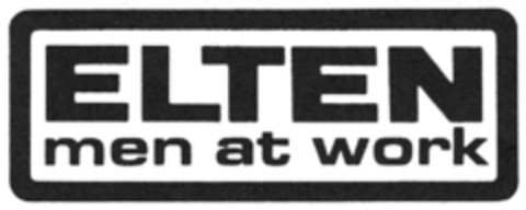 ELTEN men at work Logo (DPMA, 04/16/1987)