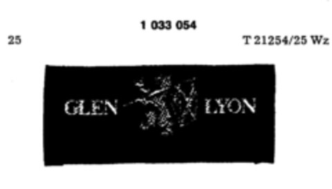 GLEN LYON Logo (DPMA, 07.08.1981)