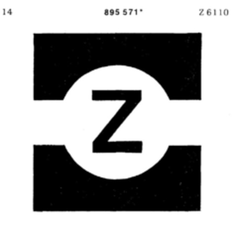 Z Logo (DPMA, 21.01.1972)