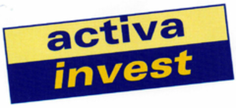 activa invest Logo (DPMA, 03/29/2000)