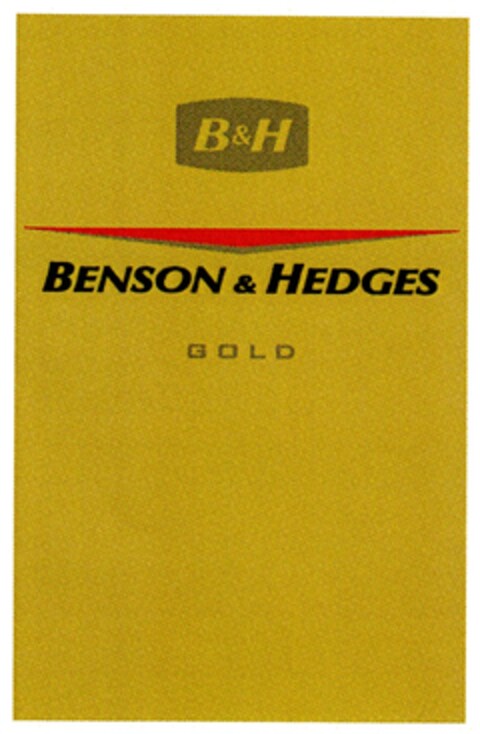 BENSON & HEDGES GOLD Logo (DPMA, 16.03.2009)