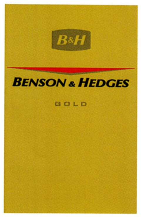 BENSON & HEDGES GOLD Logo (DPMA, 03/16/2009)