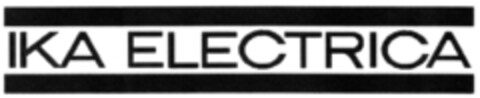 IKA ELECTRICA Logo (DPMA, 04.09.2009)