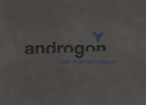 androgon das männermagazin Logo (DPMA, 17.07.2010)