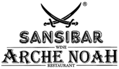 SANSIBAR WINE ARCHE NOAH RESTAURANT Logo (DPMA, 12/01/2010)