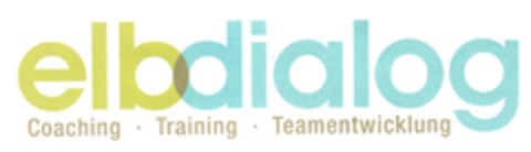 elbdialog Coaching · Training · Teamentwicklung Logo (DPMA, 01.06.2011)