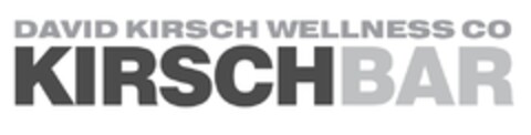DAVID KIRSCH WELLNESS CO KIRSCHBAR Logo (DPMA, 22.09.2011)