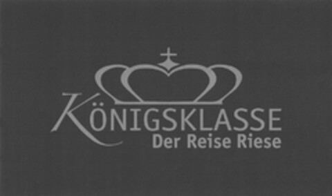 KÖNIGSKLASSE Der Reise Riese Logo (DPMA, 26.01.2012)