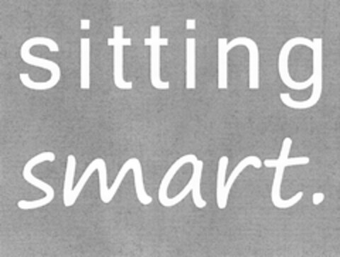 sitting smart. Logo (DPMA, 03/23/2013)