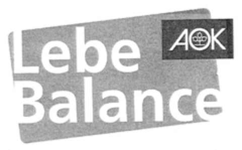 Lebe Balance AOK Logo (DPMA, 13.06.2013)