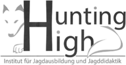 Hunting High Institut für Jagdausbildung und Jagddidaktik Logo (DPMA, 03.07.2013)