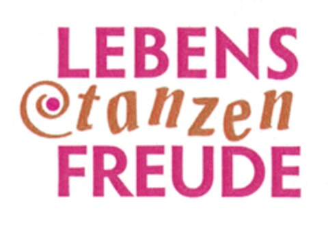 LEBENS tanzen FREUDE Logo (DPMA, 06/11/2014)