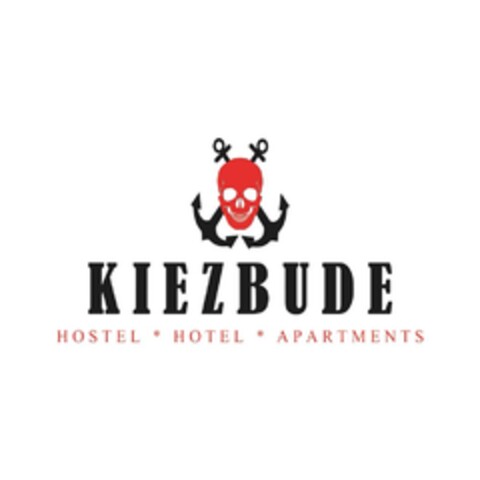 KIEZBUDE  HOSTEL * HOTEL * APARTMENTS Logo (DPMA, 05.10.2017)