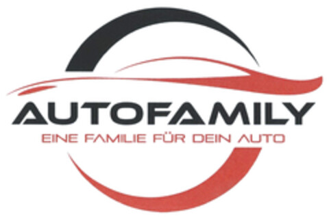 AUTOFAMILY EINE FAMILIE FÜR DEIN AUTO Logo (DPMA, 07/06/2019)