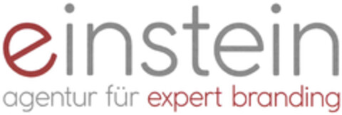 einstein agentur für expert branding Logo (DPMA, 02/11/2021)