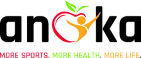 anka MORE SPORTS. MORE HEALTH. MORE LIFE. Logo (DPMA, 01.03.2022)