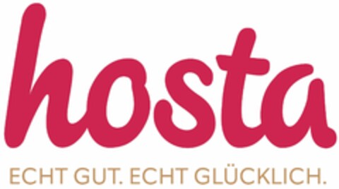 hosta ECHT GUT. ECHT GLÜCKLICH. Logo (DPMA, 11/22/2024)