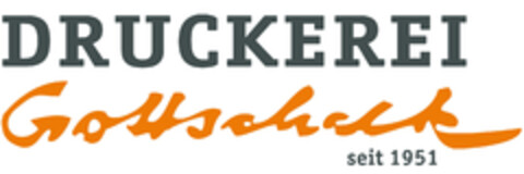 DRUCKEREI Gottschalk seit 1951 Logo (DPMA, 29.01.2024)