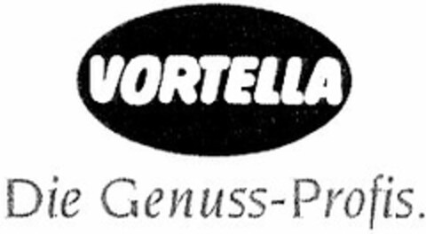 VORTELLA Die Genuss-Profis. Logo (DPMA, 11.05.2004)