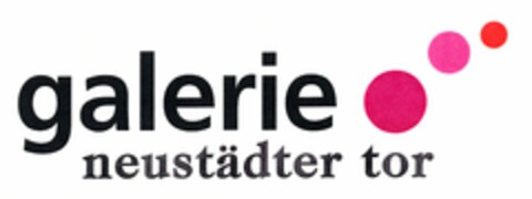 galerie neustädter tor Logo (DPMA, 07/22/2005)