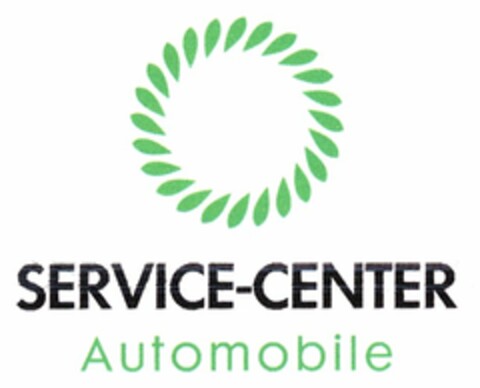 SERVICE-CENTER Automobile Logo (DPMA, 21.06.2006)