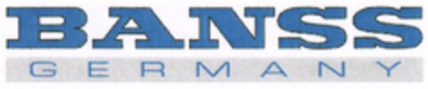 BANSS GERMANY Logo (DPMA, 08.01.2007)