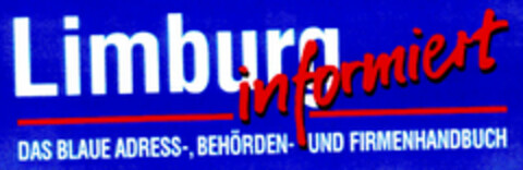 Limburg informiert - DAS BLAUE Logo (DPMA, 11/16/1995)