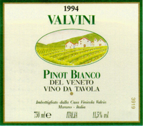 VALVINI Logo (DPMA, 13.03.1996)