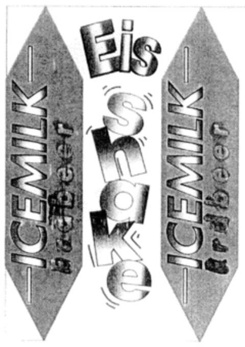 ICEMILK Erdbeer Logo (DPMA, 18.10.1996)