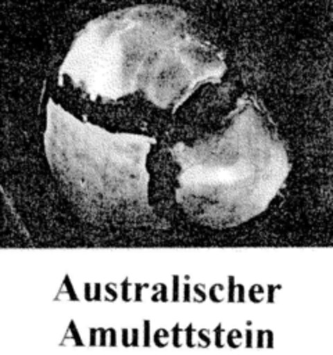 Australischer Amulettstein Logo (DPMA, 28.11.1996)