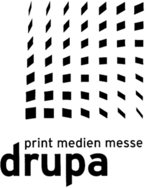 drupa print medien messe Logo (DPMA, 03.05.1997)