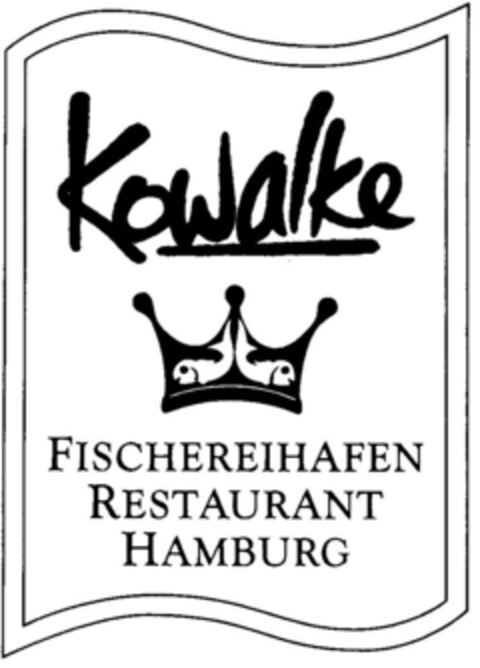 Kowalke FISCHEREIHAFEN RESTAURANT HAMBURG Logo (DPMA, 11.02.1998)
