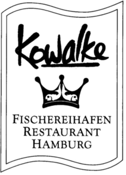 Kowalke FISCHEREIHAFEN RESTAURANT HAMBURG Logo (DPMA, 02/11/1998)