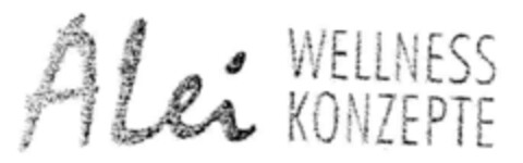 Alei WELLNESS KONZEPTE Logo (DPMA, 02.07.1998)