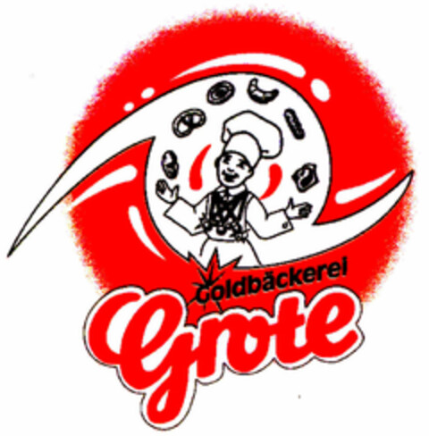 Goldbäckerei Grote Logo (DPMA, 15.09.1999)