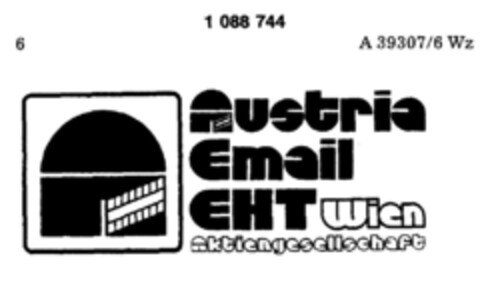 Austria Email EHT Wien Aktiengesellschaft Logo (DPMA, 30.11.1984)